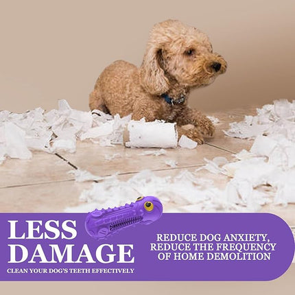 Dog Squeaky Toys for Aggressive Chewers, Durable Chew Toys for Large Medium Breed Dog, Dog Toys, Tough Durable Dogs Toys with Natural Rubber