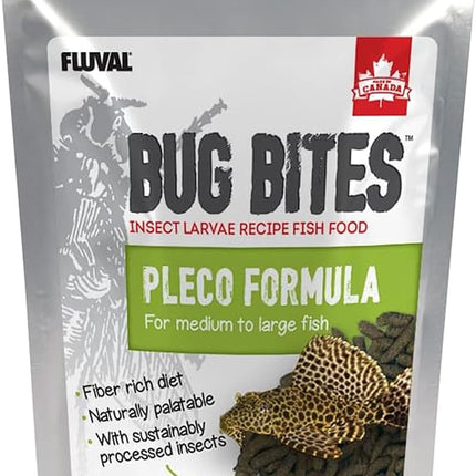 Fluval Bug Bites Bottom Feeder Fish Food, Sticks for Medium to Large Sized Fish, 4.59 oz., A6587