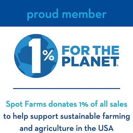 Spot Farms Chicken Apple Sausage Healthy All Natural Dog Treats Human Grade Made in USA 12.5 oz