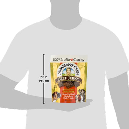 Newman's Own Jerky Treats for Dogs, 5-oz. (Pack of 6), Beef & Sweet Potato