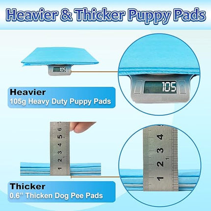 Puppy Pads Extra Large 30"x36", 40 Count Thicken XLarge Puppy Pee Pads for Dogs Super Absorbent, Leak-Proof Disposable Pet Training Pad, Potty Piddle Mats for Puppies, Cats, Doggies
