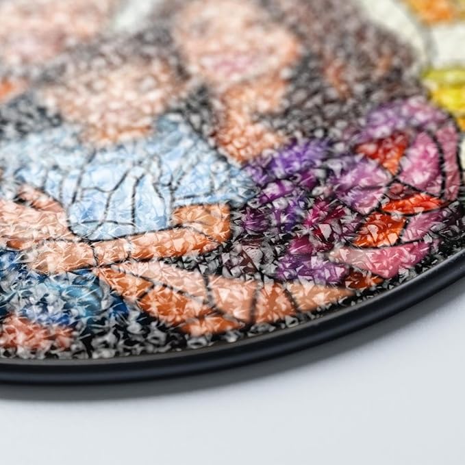 Custom Family Portrait Glass Suncatcher, Custom Portrait Stained Glass Suncatcher for Window Hanging, Gift for Dad, Personalized Family Portraits Stained Glasss Suncatchers, Memorial Gifts /16