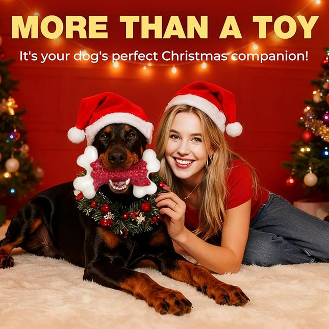 6-Pack Tough Dog Toys, Toys for Aggressive Chewers Large Breed, Chew Dogs, Bone Toy Nylon Dogs Almost Indestructible