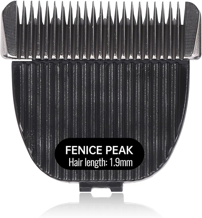FENICE PEAK 10FC Low Noise Pet Dog Grooming Clippers Replacement Blade Ceramic Edge Detachable Steel Pet Clipper Blade with Cutting Length of 1.9mm 1/13'' (1 Count)