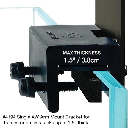 XW Extra Wide CURRENT USA Orbit LED Adjustable Tank Mount BracketOrbit Led Adjustable Single Bracket, 15"-24", XW Orbit LED Adjustable Single Bracket, 15"-24" (4194)