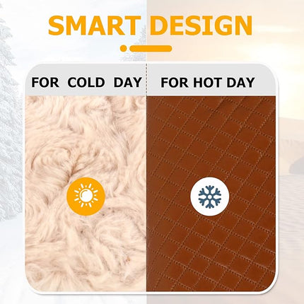 JOYELF Cat Hammock Bed, Medium Reversible Pet Cage Hammock Hanging Soft cat Bed for Kitten Ferret Puppy or Small Pet