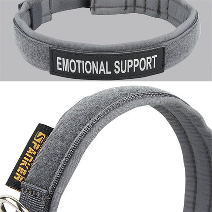 EXCELLENT ELITE SPANKER Nylon Puppy Dog Collar Adjustable Soft Padded Collar Heavy Duty Quick-Release Buckle Lightweight No-Choke for Small Medium Dogs