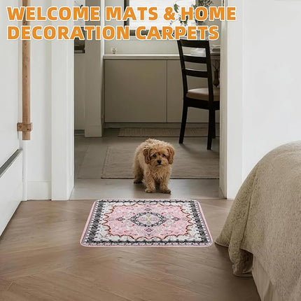 KOOLTAIL Washable Pee Pads for Dogs, 2 Pack Super Absorbent Reusable Puppy Training Pads Waterproof, Nonslip and Leak-Proof Dog Pee Pads, Large Pet Mats Whelping Pads for Floor, Crate, Couch, 24"x36"