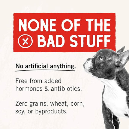 Stella & Chewy's Freeze-Dried Raw Lamb Heart Dog Treats - Single Ingredient, No Additives - Premium Training Treats - Perfect For Picky Eaters - 3oz Bag