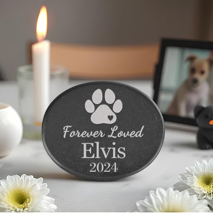 Pet Memorial Stones, Loss of Dog Cat, Loss of Pet Sympathy Gifts, Dog Memorial Gifts, Dog Remembrance Gifts, in Memory of Pet, Pet Grave Markers