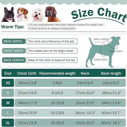 QBLEEV Dog Sweaters - Medium Dogs' Warm Winter & Fall Knitwear Cable Pullover Doggie Sweaters for Girls & Boys