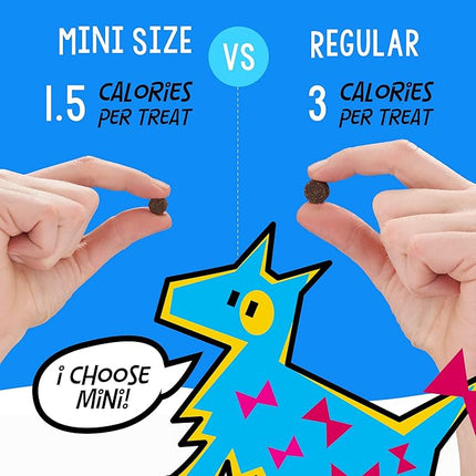 Crazy Dog Mini Train-Me! Training Treats 10 oz. Bag, Beef Flavor, with 500 Treats per Bag, Recommended by Dog Trainers