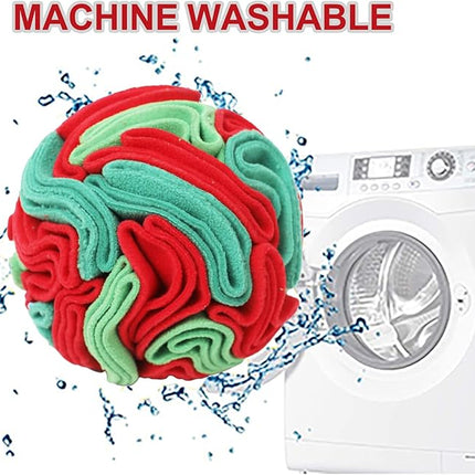 Snuffle Ball for Dogs - Interactive Dogs Toys to Keep Them Busy, Dog Puzzle Toy, Christmas Dog Toys Gifts for Small, Medium Pet Daily Companionship, Training Reward Gift