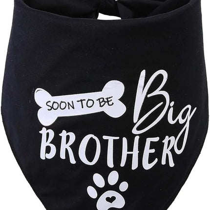 Big Brother Dog Bandana Reversible Triangle Bibs Pet Scarf