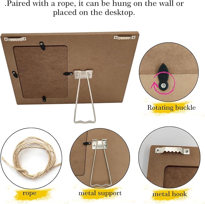 Pet Memorial Picture Frame, Pet Dog Memorial Picture Frame, Pet Cat Photo Frame, Photo Frame Gift for Dog Owners Sympathy for Loss of Pets Photo 4x6Inch12P039