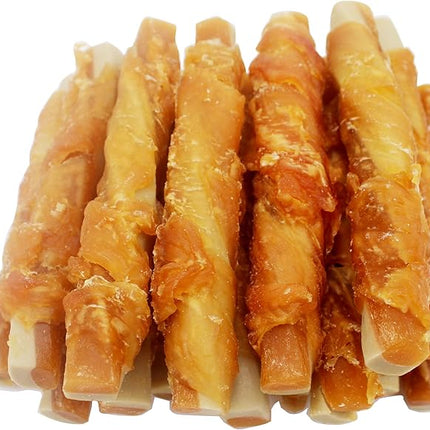 Dog Treats Biscuits Chicken and Teeth Cleaning Sticks Puppy Training Treats 0.5lb/227g