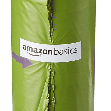 Amazon Basics Dog Poop Bags with Dispenser, 540 Count, Enhanced for Guaranteed Leakproof, Lavender Scented, Includes Leash Clip