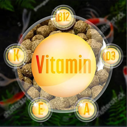 BIG Kahuna Koi Fish Food for Ponds 1lb - Koi Food for Pond Fish Food Pellets – 3/16-1/4 Floating Pond Pellet