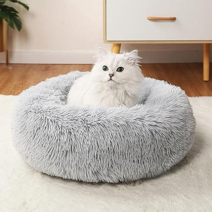 Cat Bed for Indoor Cats - Washable 16 Inches, Extra Small Dog Bed for Puppy (Up to 5lbs)