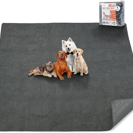 Washable Pee Pads for Dogs, 60x60 Reusable Whelping Pads, Absorb Dog Mats Non-Slip Puppy Training Pads for Whelping, Potty, Training, Playpen, Crate