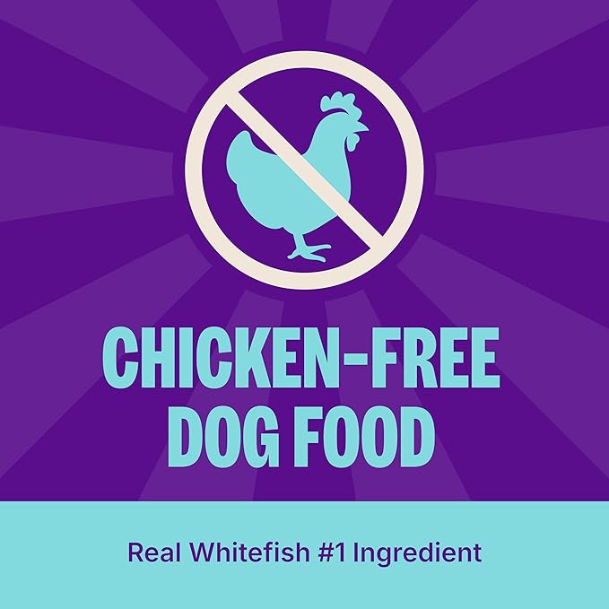 Wellness CORE Dry Dog Food, Grain-Free, High Protein, Natural, Ocean Whitefish, Herring, & Salmon Recipe, (4-Pound Bag)