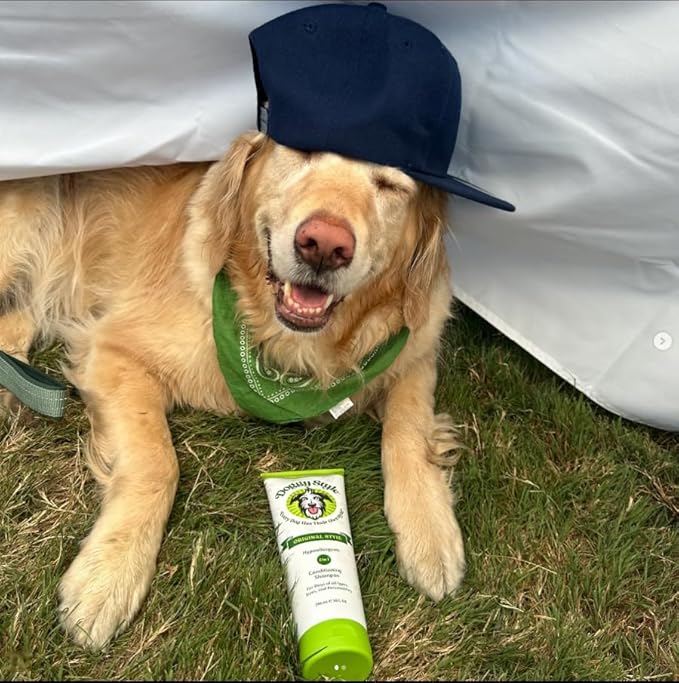 Doggy Style Dog Shampoo – Hypoallergenic Puppy Wash, Plant-Based Dog Shampoo for Itchy Skin Relief, Gentle Conditioner for Dogs, 10oz [Buy 2+ Doggy Style Products, Save 20% on Your Whole Order!]