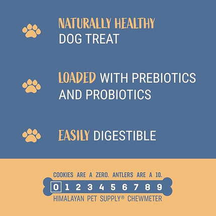 Yogurt Sticks, Prebiotic & Probiotics, Protein Rich - Lactose Free - Gluten Free - Corn Free - Grain Free, USA Made, for All Breeds, 5 pieces of Droolicious Yogurt Sticks, Peanut Butter Flavor