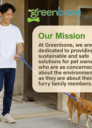 BioBase Pet Poop Bags - 8 Rolls, 96 Bags - 13 Inch x 9 Inch