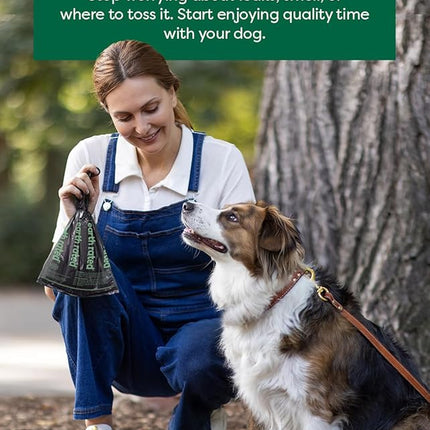 Earth Rated Odor-Blocking Poop Bags for Dogs with 3X Protect, Guaranteed to Block Smells & Leak-Proof Performance, Conceals Smell & Mess, Unscented, 120 Count