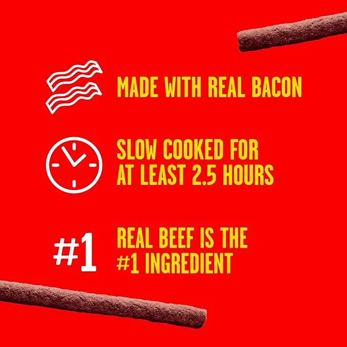 Pup-Peroni Dog Treats, Original Bacon Flavor, 22.5 Ounce, Made with Real Bacon