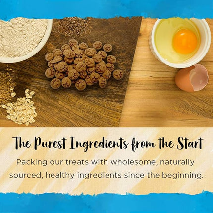 Blue Dog Bakery Natural Dog Treats, Doggie Paws, Maple Bacon Flavor, 16.2oz (6 Count)