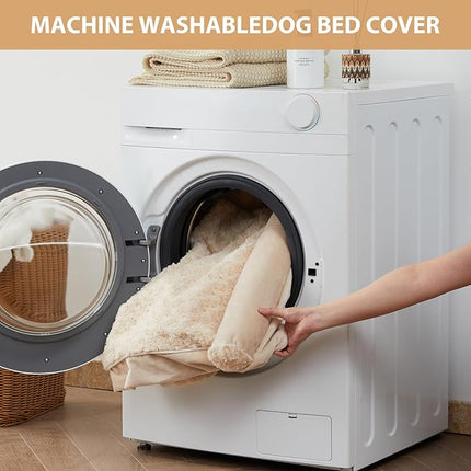 BFPETHOME Dog Beds for Large Dogs, Orthopedic Dog Bed for Medium Large Dogs,Big Waterproof Couch Pet Bed with Removable Washable Cover