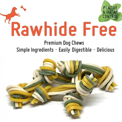 Rawhide Free Triple Dental Floss Dog Treats 15 pcs/Bag