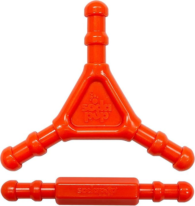 SodaPup Unstoppables – Connectors for Treat Dispensers Made in USA from Non-Toxic, Pet Safe, Food Safe Nylon Material to Link Treat Dispensers and Challenge Dog’s Foraging Instincts – 2 Pack