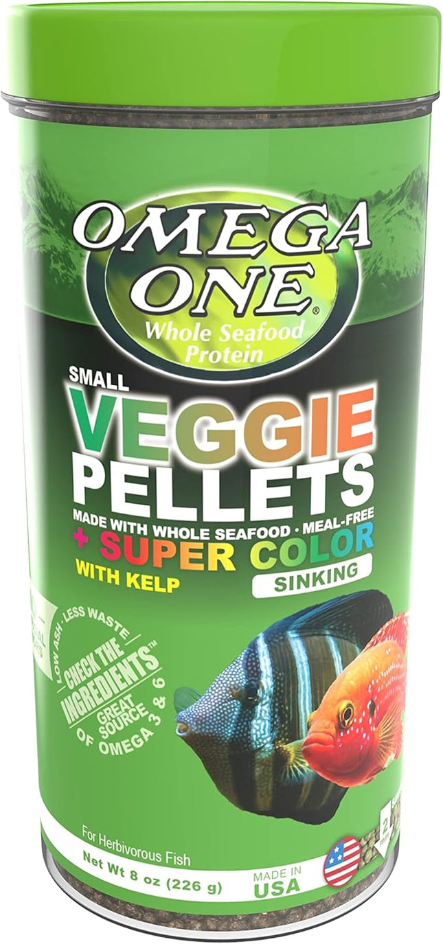 Omega One Super Color Kelps Sinking Pellets 8oz