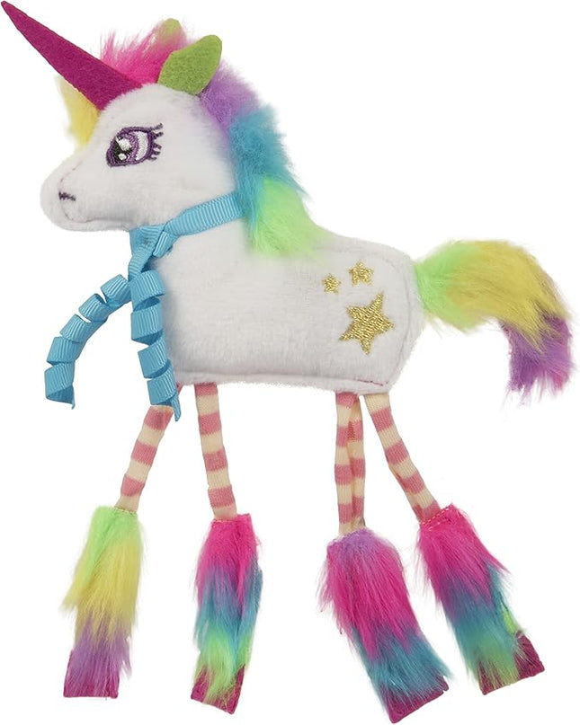 SmartyKat Dazzle Unicorn Crinkle Plush Catnip Cat Toy