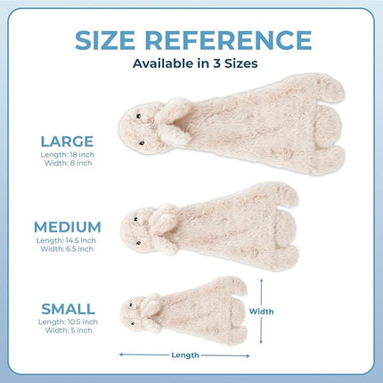 Best Pet Supplies Squeaky Dog Toys with Soft Durable Fabric for Small, Medium and Large Pets Interactive Toy for Indoor Play, Supports Active Biting and Play - Hare, Pig, Small