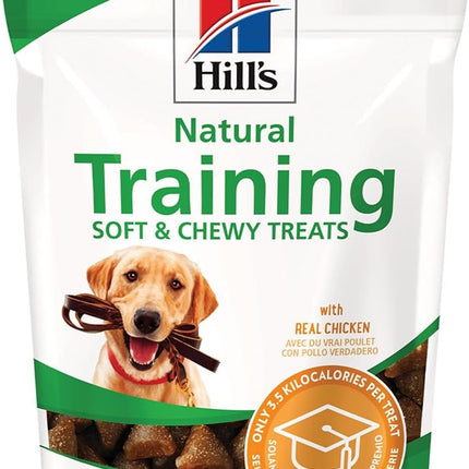 Hill's Natural Training Soft & Chewy Treats, All Life Stages, Great Taste, Dog Treats, Chicken, 3 oz Bag