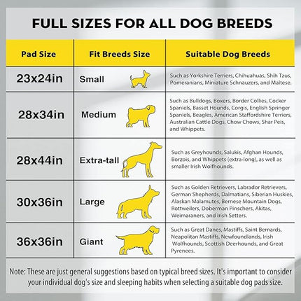 CROCI Puppy Pee Pads 22"x22" Charcoal Pee Pads, Odor-Control Charcoal Puppy Pads & Super Absorbent Dog Pads Holds Up to 4 Cups of Urine, Leak-Proof & Quick-Dry Dog Pee Pads, Disposable (50 Counts)