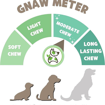 Nature Gnaws Beef Gullet Sticks for Dogs 5-6" (15 Count) - Natural Beef Jerky Stick Dog Chew Treats - Rawhide Free