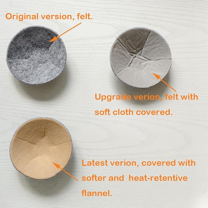 Bird Nest Canary Finch Parrot Nest with Felt（4.5 inches）