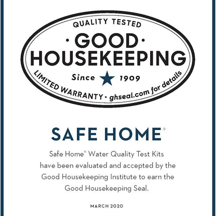 Safe Home® DIY Bacteria in Water Test Kit – Results as Fast as 6 Hours – Detects 50 Different Species of Coliform Bacteria – EPA Lab Certified – Made in the USA – (2 Pack)