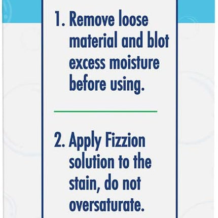 Fizzion Pet Stain and Odor Remover 23 ounce Empty Spray Bottle with 2 Refills