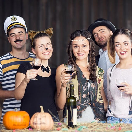 Beviliu Leopard Cheetah Ears Headband, Leopard Cat Hairband for Women, Leopard print Costume Bear Bunny Dog Headband for Birthday Party Halloween Christmas Washing Makeup Cosplay, 2Pack