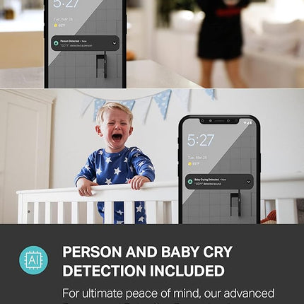 Kasa Smart Indoor Pan-Tilt Home Security Camera, 1080p HD Dog Camera w/Night Vision, Motion Detection for Baby & Pet Monitor, Cloud & SD Card Storage, Works w/ Alexa & Google Home, 2.4G WiFi (EC71)