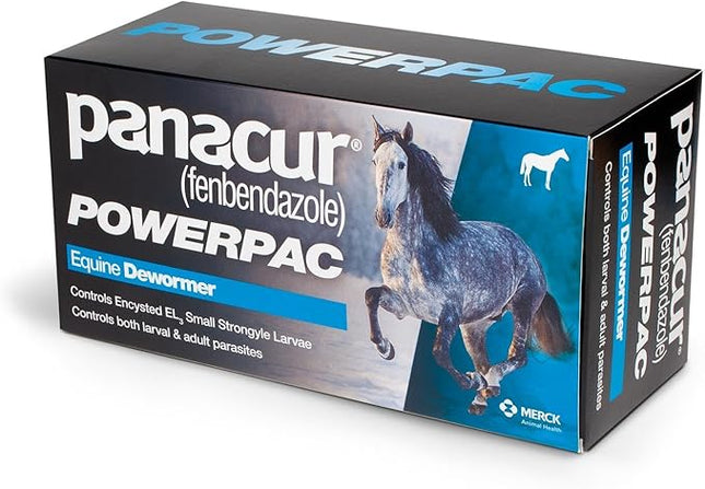 MERCK ANIML Health/DURVET Panacur Powerpac Dewormr Fenbendazole 1 Pack 57 Gram Paste 10%