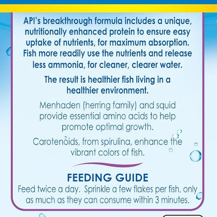 API TROPICAL PELLETS Sinking Pellets Fish Food 4.2-Ounce Container, Medium (823B)