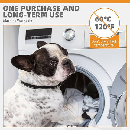 KOOLTAIL Washable Pee Pads for Dogs, 2 Packs Super Absorbent Leakproof & Non-Slip Dog Pee Pad Extra Large, Reusable Puppy Training Pads Waterproof, Pet Mat Rug for Whelping,Floor,Crate,Cats, 36"x41"