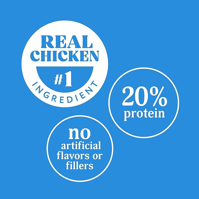 Milo's Kitchen Chicken Meatballs Dog Treats, 18-Ounce