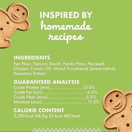 Buddy Biscuits 14 oz. Box of Grain-Free Crunchy Dog Treats Made with Natural Roasted Chicken